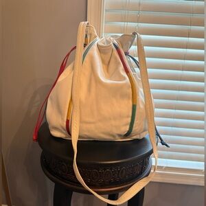 Sharif genuine leather bucket bag